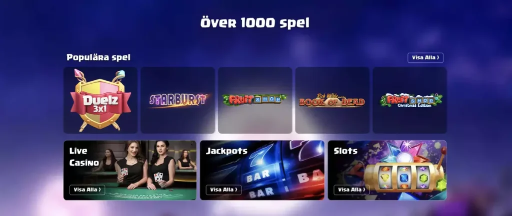 duelz casino slots