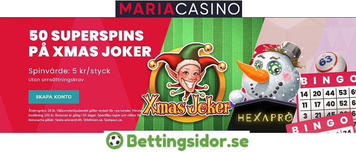 Maria Casino Bonus Superspins