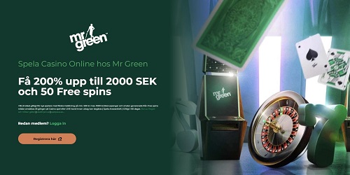 Mr Green exklusiv Casino Bonus
