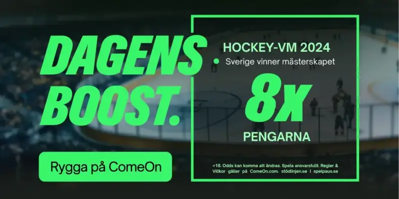 Hockey VM Odds Boost