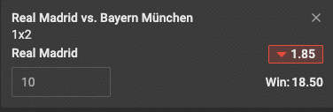 Bayern Munchen Real Madrid Speltips