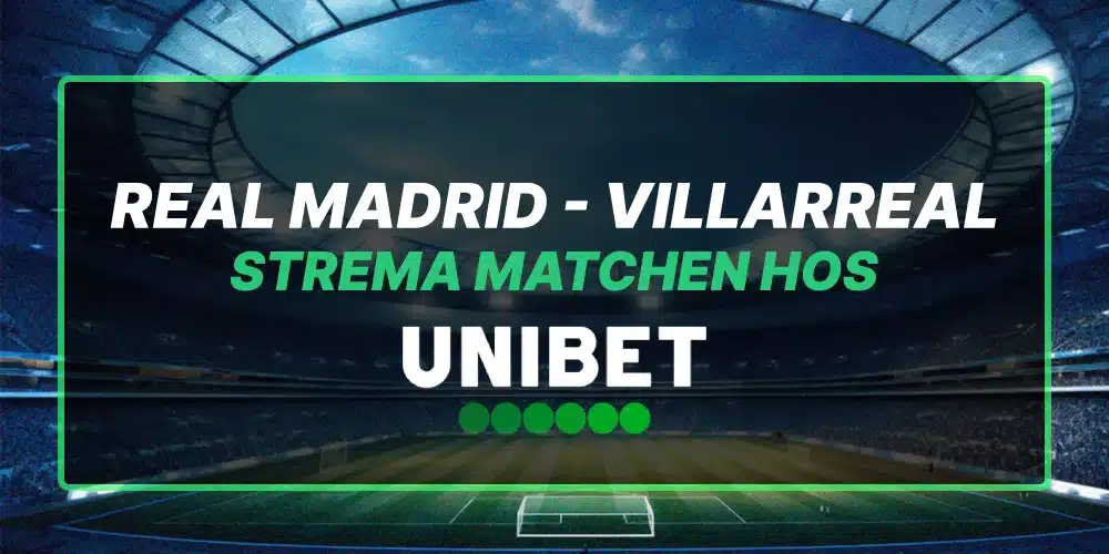 Strema real madrid villarreal