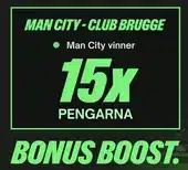 Man City Brugge boost