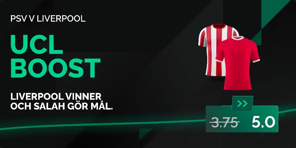 PSV Liverpool odds