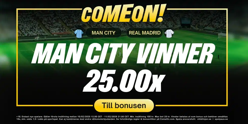 Manchester City Real Madrid odds