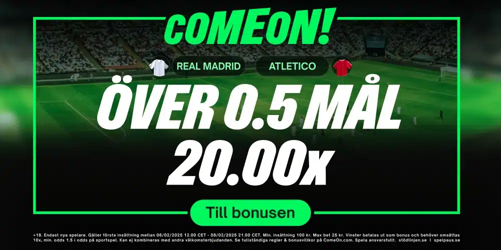 Real Madrid Atletico Madrid odds