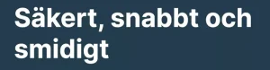 Snabba uttag header