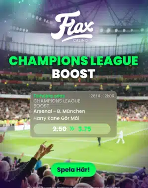 Flax Casino CL boost Harry Kane
