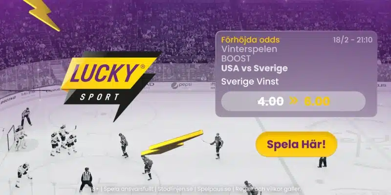 Lucky Sport USA Sverige OS 2026