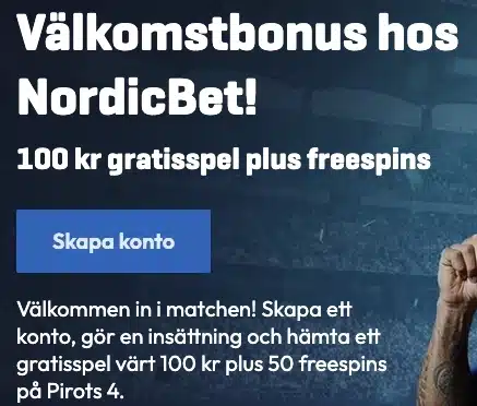Nordicbet bonus