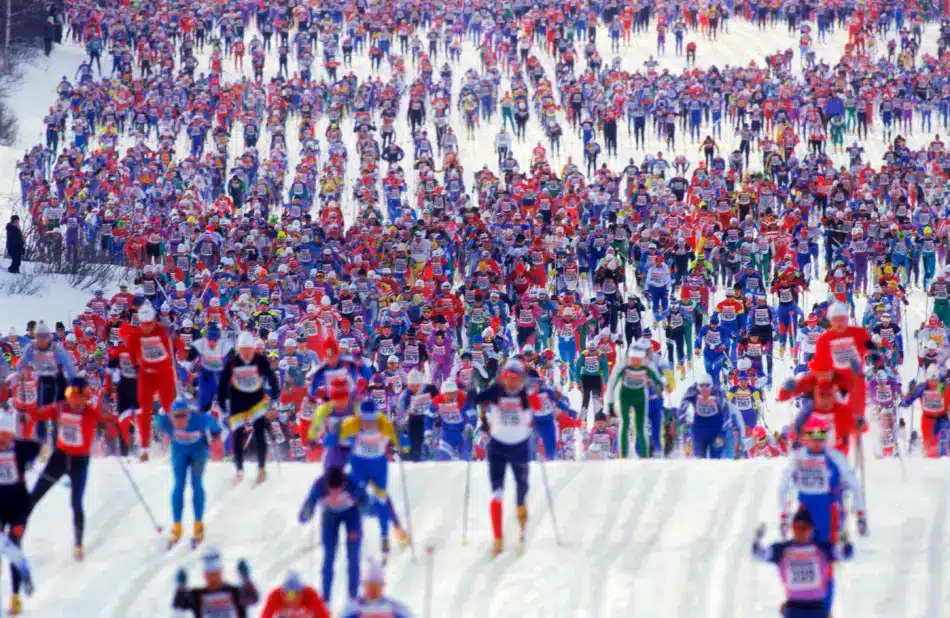 Vasaloppet är världens största långlopp på längdskidor