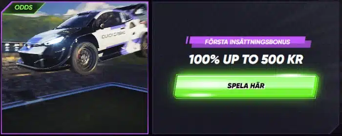 Quick Casino Melodifestivalen Bonus till nya spelare