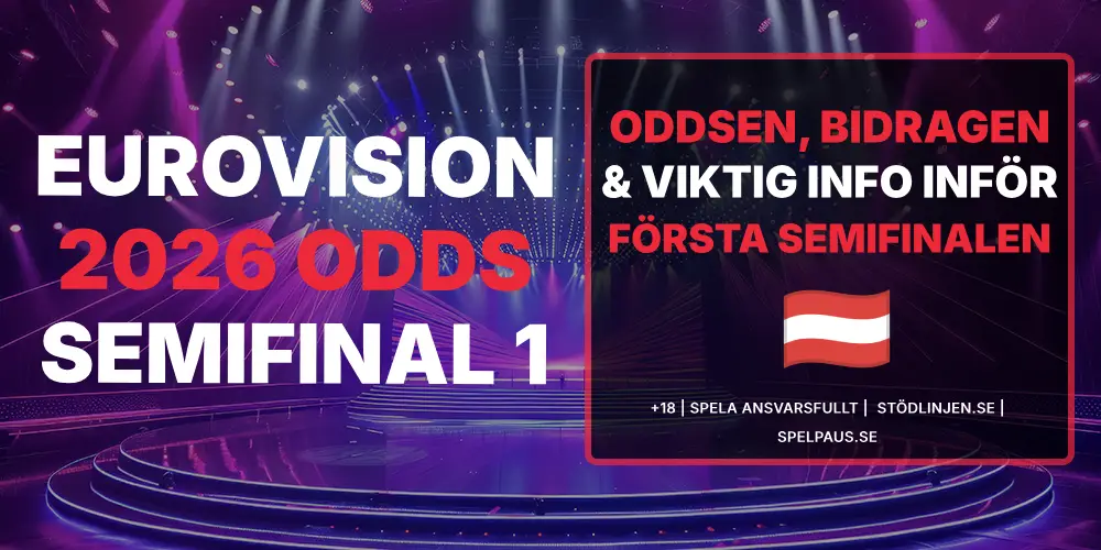 Eurovision 2026: Dags för den första semifinalen – Här är favoriterna