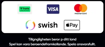 PlayKasino betalningsmetoder med Swish