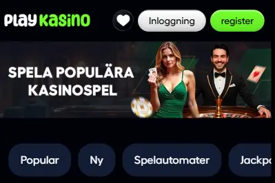 PlayKasino inloggning och skapa konto