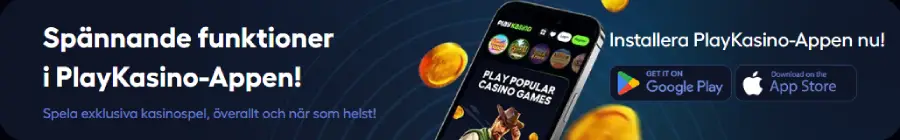 PlayKasino mobil app