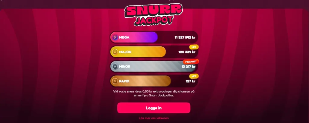 Snurr Casino Jackpot