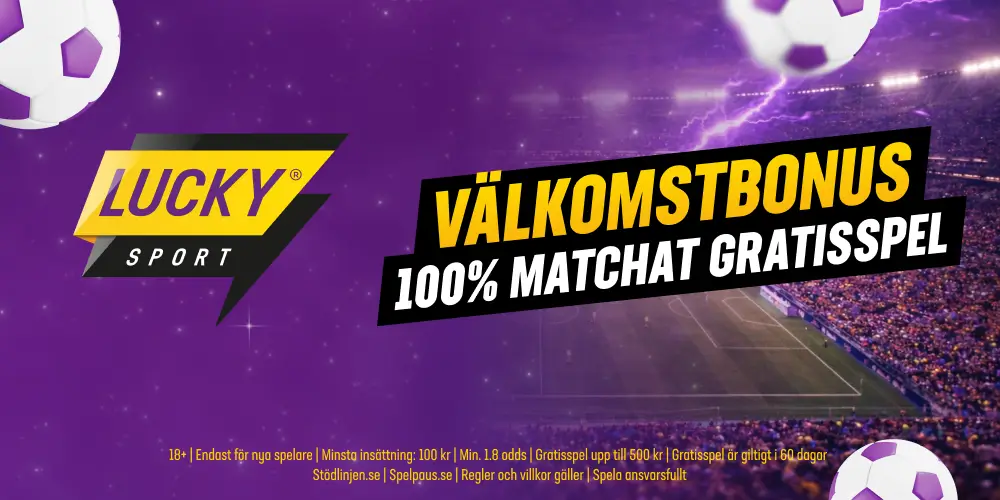 Lucky Sport lanserar ny bonus inför fotbolls-VM 2026!