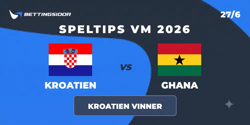Speltips: Kroatien vs Ghana 27/6: Erfarenheten fäller avgörandet