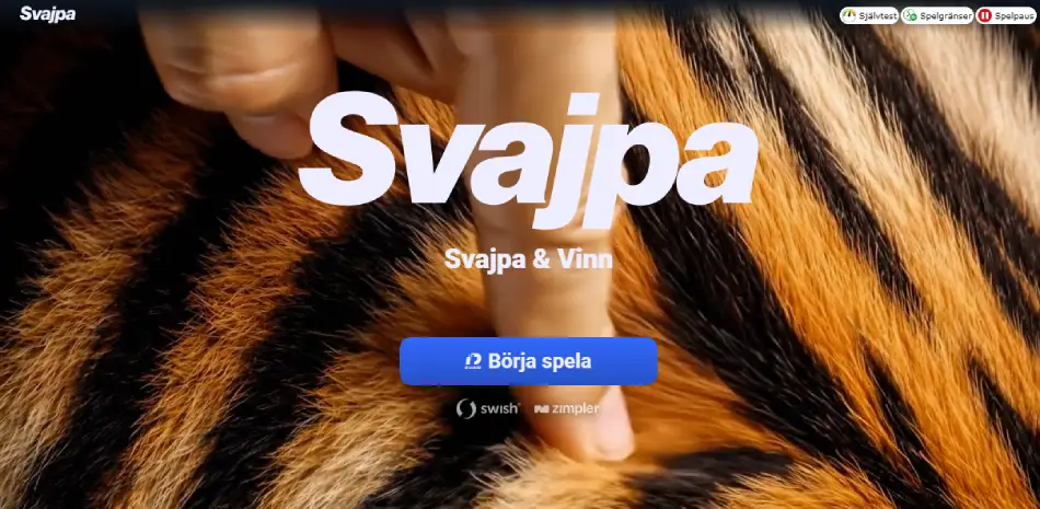 Svajpa nätcasino utan konto