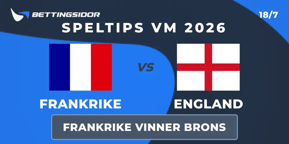Speltips: Frankrike vs England 18/7 – Revanschlust och ett skakigt försvar avgör