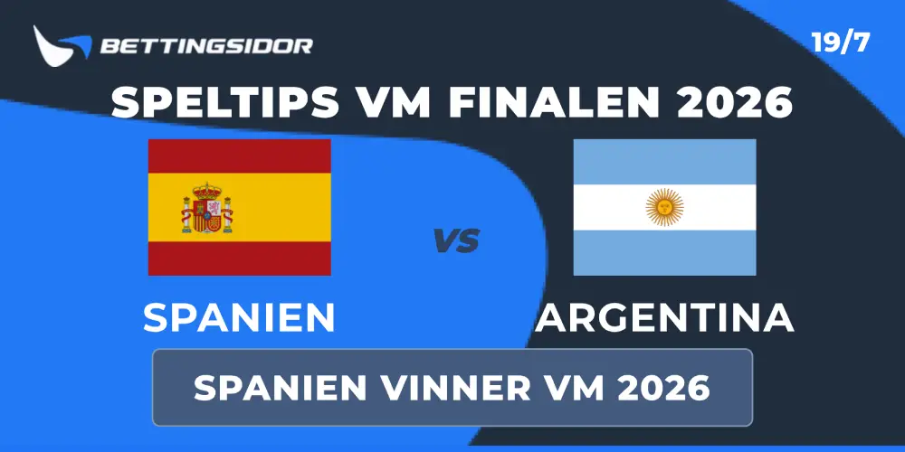 Speltips: Spanien vs Argentina 19/7: Försvarsmuren La Roja blir för svår för Messi i VM-finalen