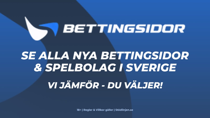 Nya bettingsidor hos bettingsidor.se