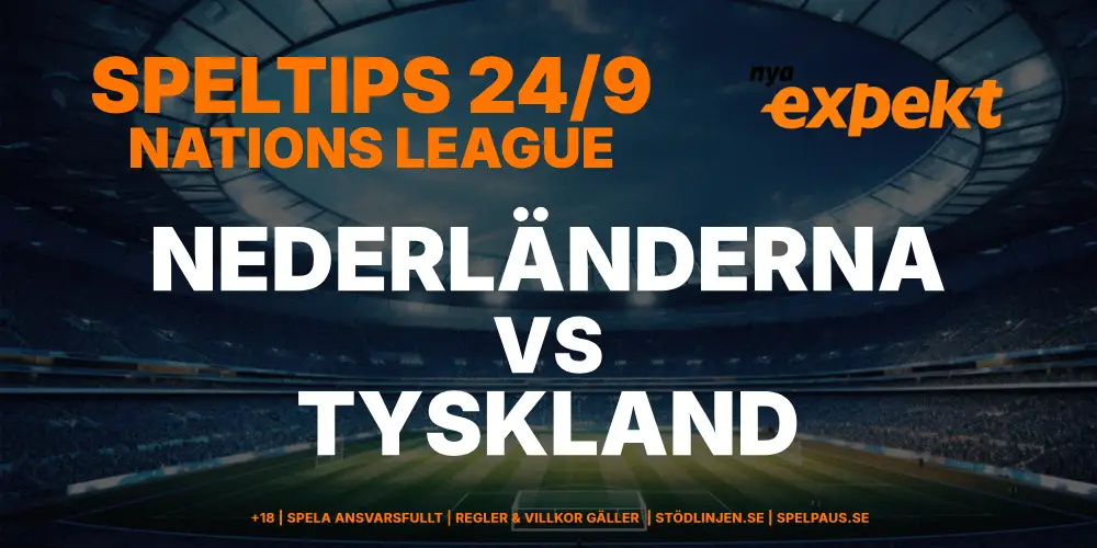 Speltips: Nederländerna vs Tyskland 24/9 – Kryss mellan giganterna!