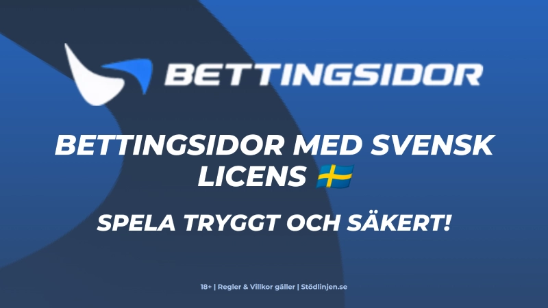 bettingsidor med svensk licens