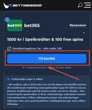 välja bettingsida